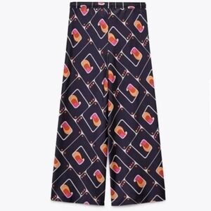NWT ZARA Geometric Print (Only Pants)
